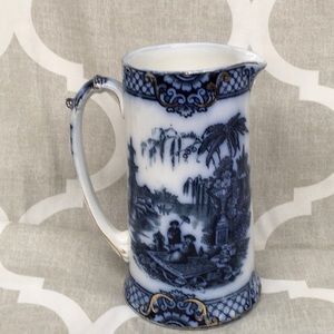 F & Sons Burslem Burma Pitcher.  K 76